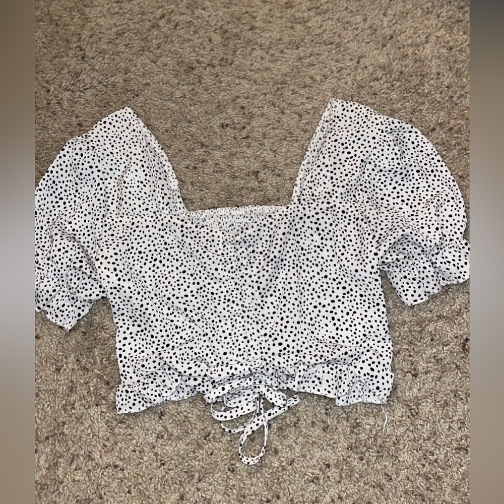 Polka dot shirt